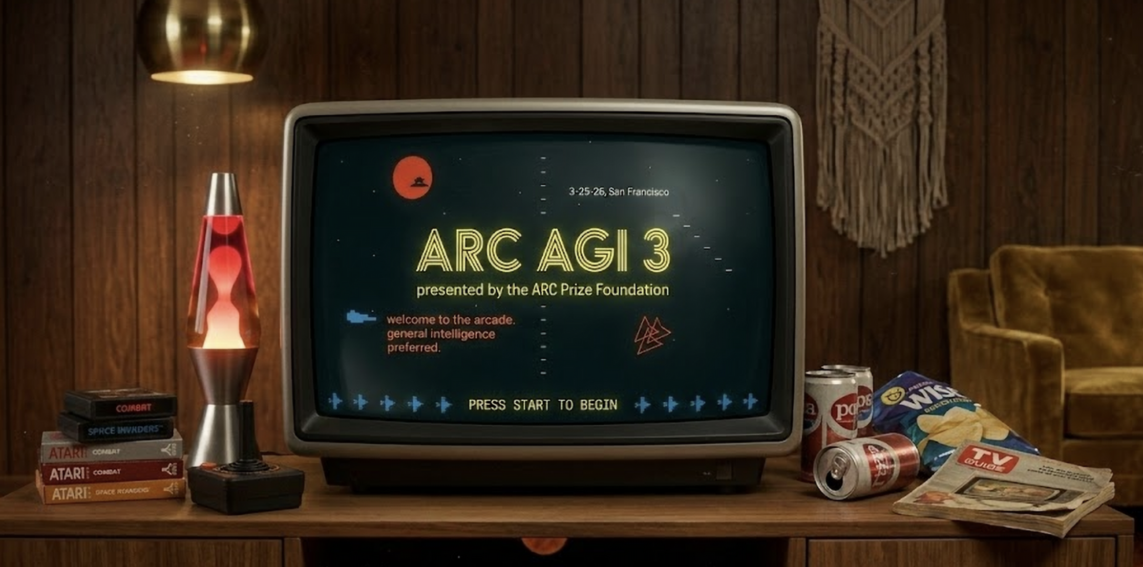 Cartel de presentación de ARC-AGI-3